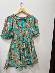 Korean Printed Dress