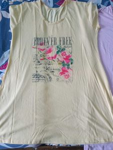 Floral Graphic T-Shirt Dress