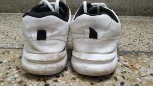 Unique White &amp; Black Sneakers