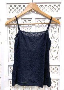 Chic Noir Lace Cami C