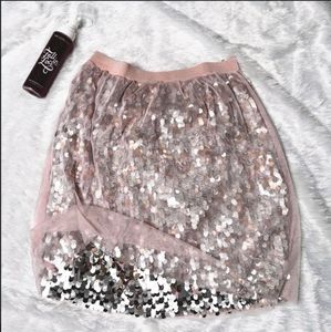 Ibiza Sequin Mini Skirt