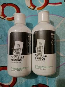 Pack Of 2 Salicylic Acid Anti Dandruff Shampoo