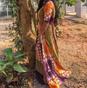 Stylish Multi Colour Gown 👍