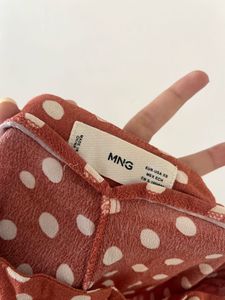 Polka Dot Midi Skirt