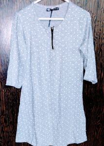 Girls Short Top With Matching Earring