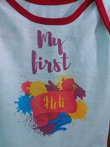 My First Holi Onesie