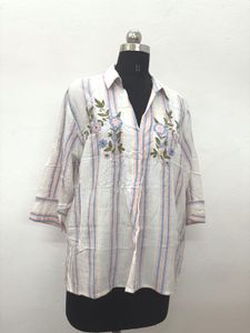 Gia Embroidered Top