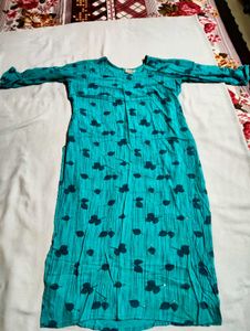 Leaf Print Kurta 💗