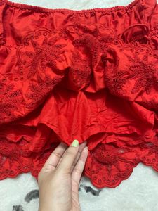 Cute Red Skirt