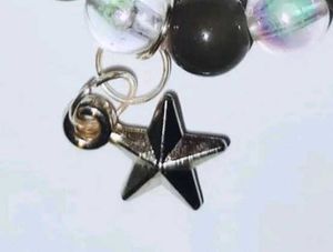 Beaded Bracelet with Star Charm