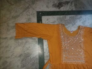Nyra Cut Frock With Pant