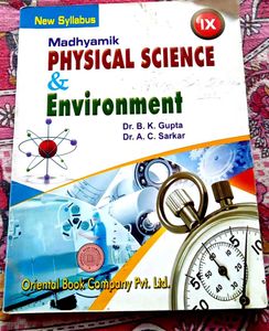 Physical science and environment class IX.
