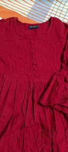 Red cotton top and Formal shirt ..upto 32-34@300 coins each