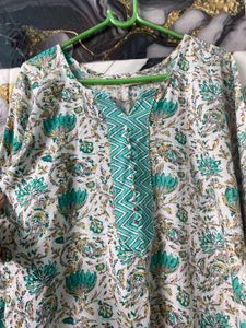 Floral Print brand  New Kurta Set
