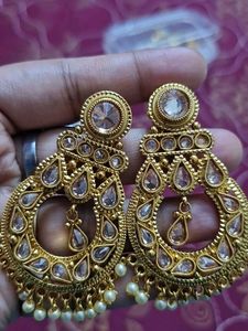 Gold-Tone Dangle Earrings