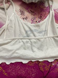 White Tank Top From Urbanic