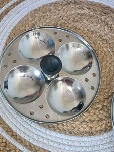Stainless Steel Paella Pan with Lid