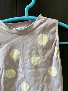 Pink PolkaDot Top