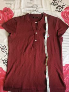 Cute Burgundy Top