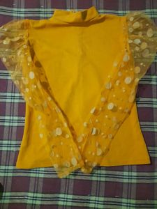 Stylish Yellow Top