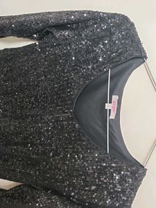 Sparkling Black Party Dress
