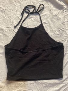 Black Bralette Top Helter Nack