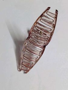 Brown Translucent Hair Claw Clip