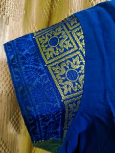 Vibrant Yellow Cotton Saree💛🌻
