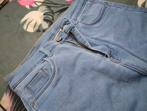 Flared Light Wash Jeans - never worn