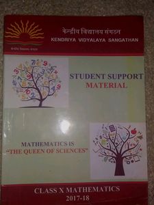 Class-10 Mathematics Student Support Material📘