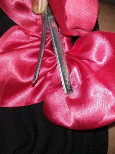 Pink Bow Hair Accessory