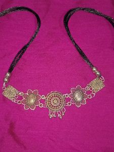 Ethnic Choker Oxidised Silver Jewellery
