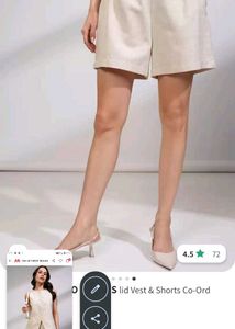 Co Ord Set Top Shorts