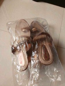 Party Wear Wedge With Stone Work