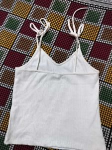 Ribbed Tie-Strap Tank