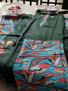 woolen dress material