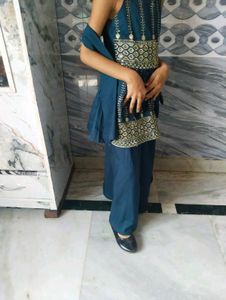 combo girl sharara kurti party wear