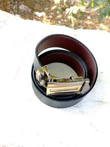 Black Bukkal Belt For Men