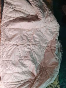 Stylish Winter Jacket white with Furr Collar