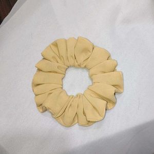 Fluffy Georgette Scrunchies...Pack Of 8