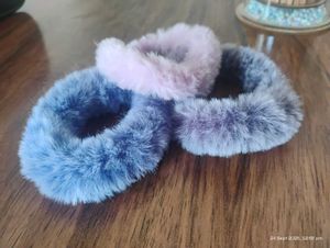 fur scrunchies