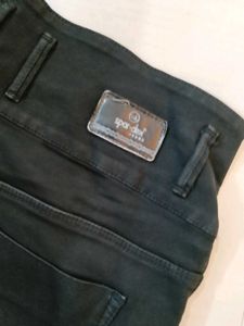 High Waisted Black Jeans