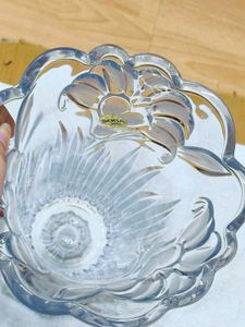 SOGA Japan Elegant Clear Glass Flower Vase