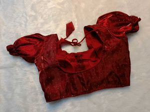 Jimichu Maroon Blouse