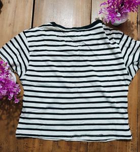 Striped Crop Top