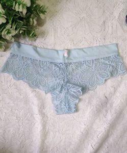 Sky Blue Net Panty