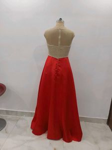 Elegant Red Gown