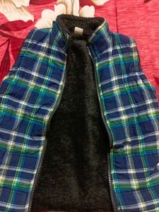 Plaid Puffer Vest