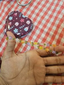 Flower Beaded Bracelet