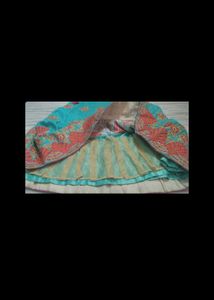 Lehnga With Stitch Blouse